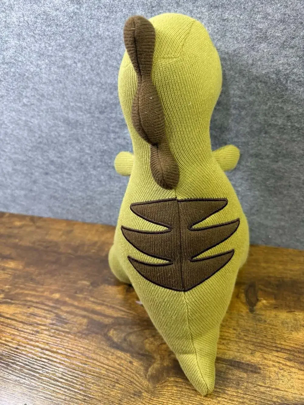 Knit Green Dinosaur T-Rex Plush Toy